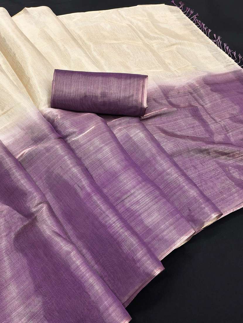 women ombre printed saree with blouse - 22143614 -  Standard Image - 5