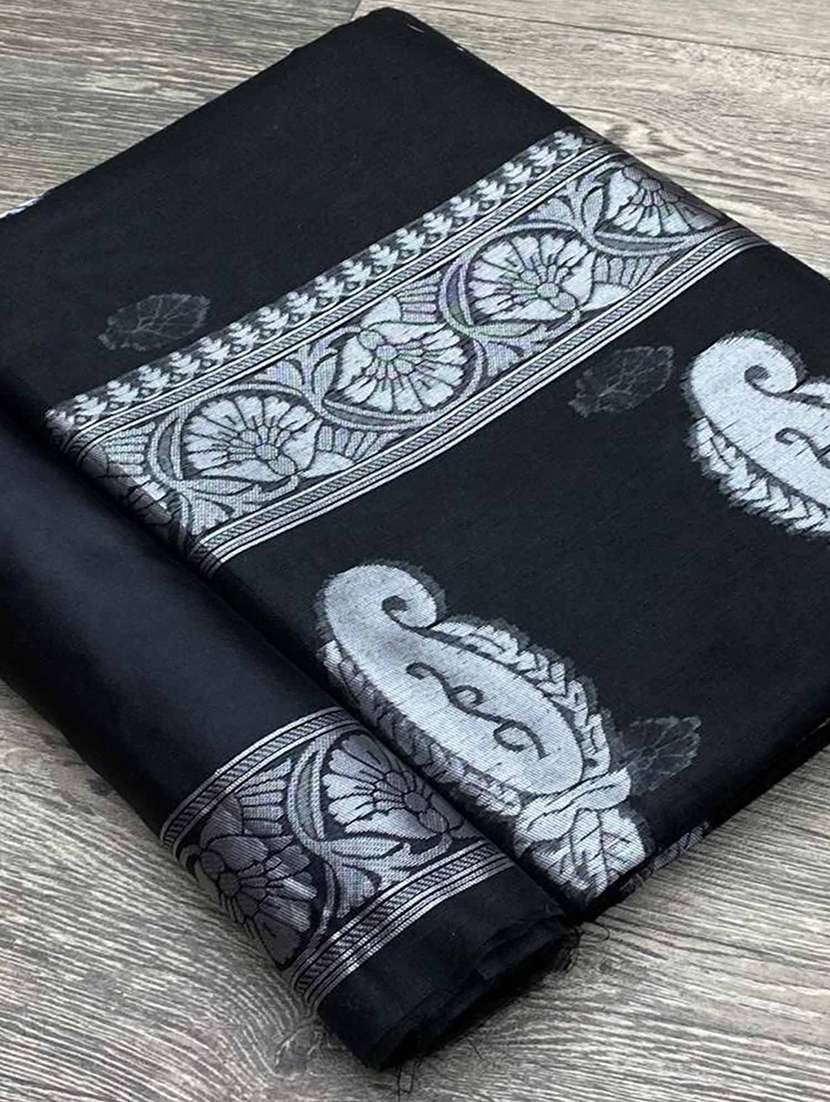 women self design bordered saree with blouse - 22143632 -  Standard Image - 3