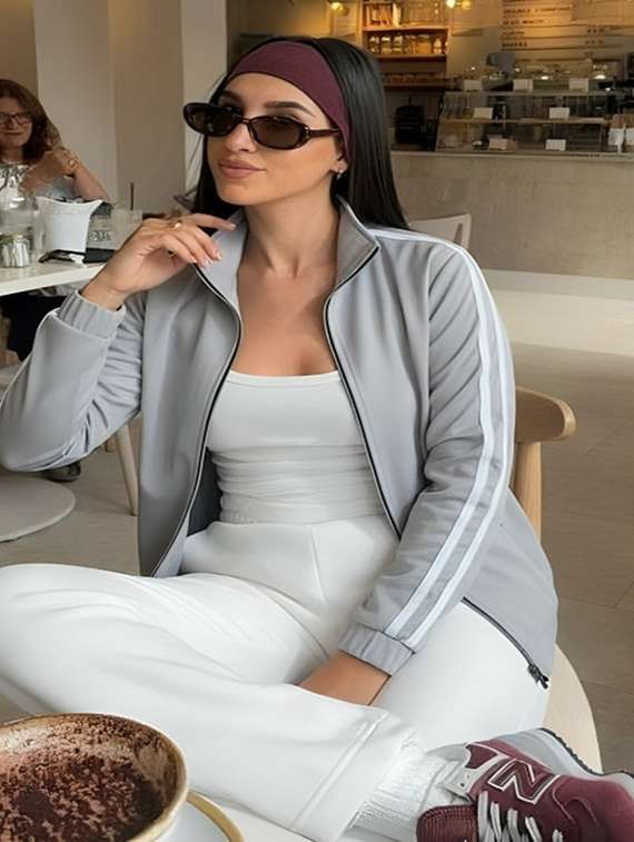 women solid long sleeve windcheater jacket - 22143711 -  Standard Image - 3