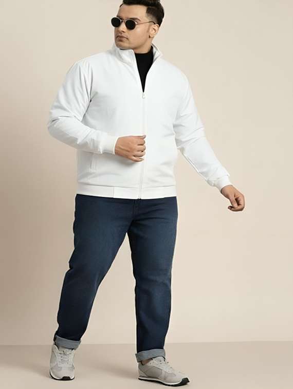 men solid long sleeve lightweight bomber jacket - 22143734 -  Standard Image - 3
