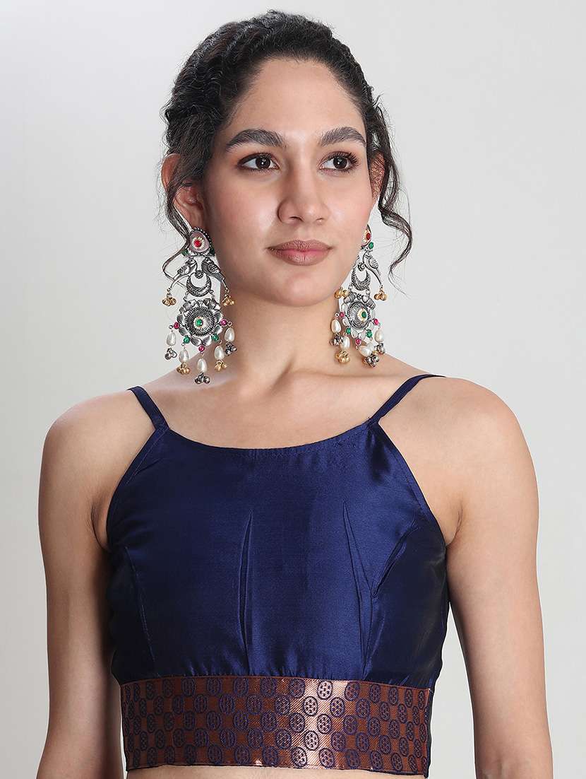 women self design banarasi saree with blouse - 22144633 - Standard Image - 5