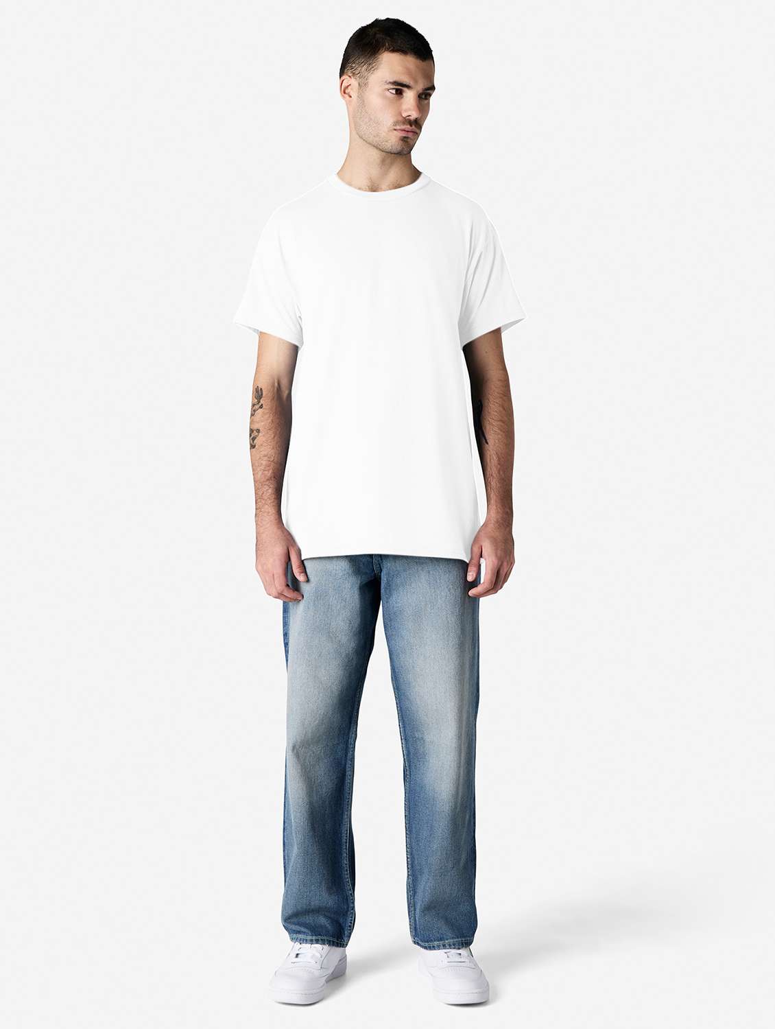 men solid short sleeve regular fit t-shirt - 22144656 -  Standard Image - 3