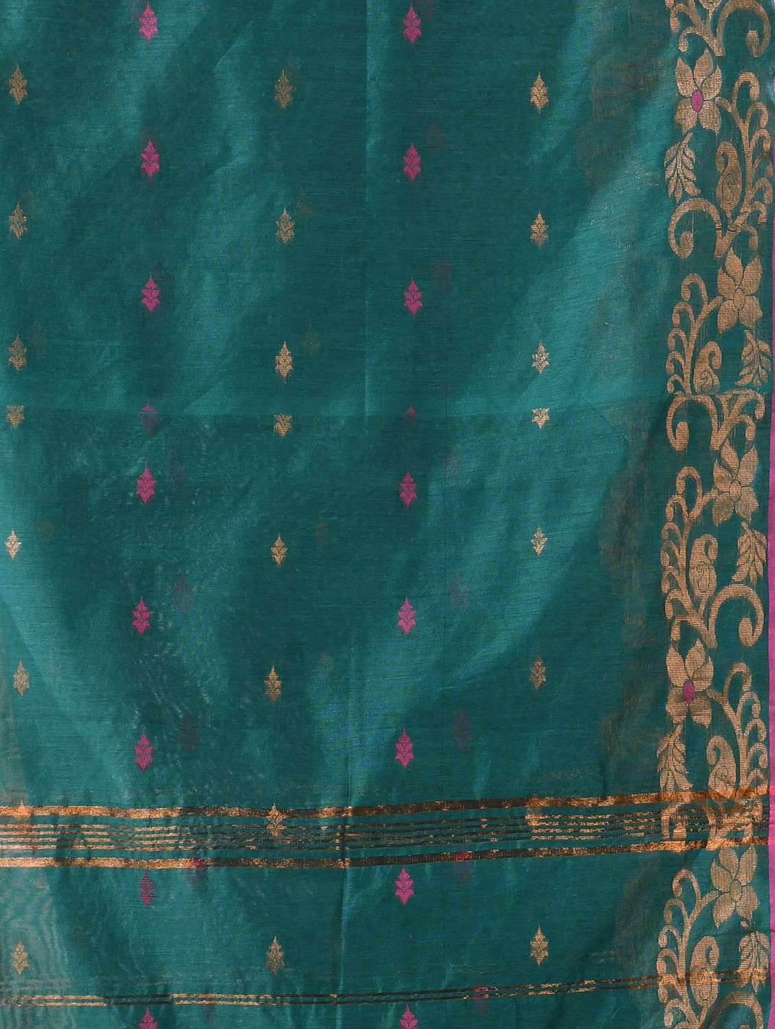 women self design handloom saree with blouse - 22144958 - Standard Image - 5