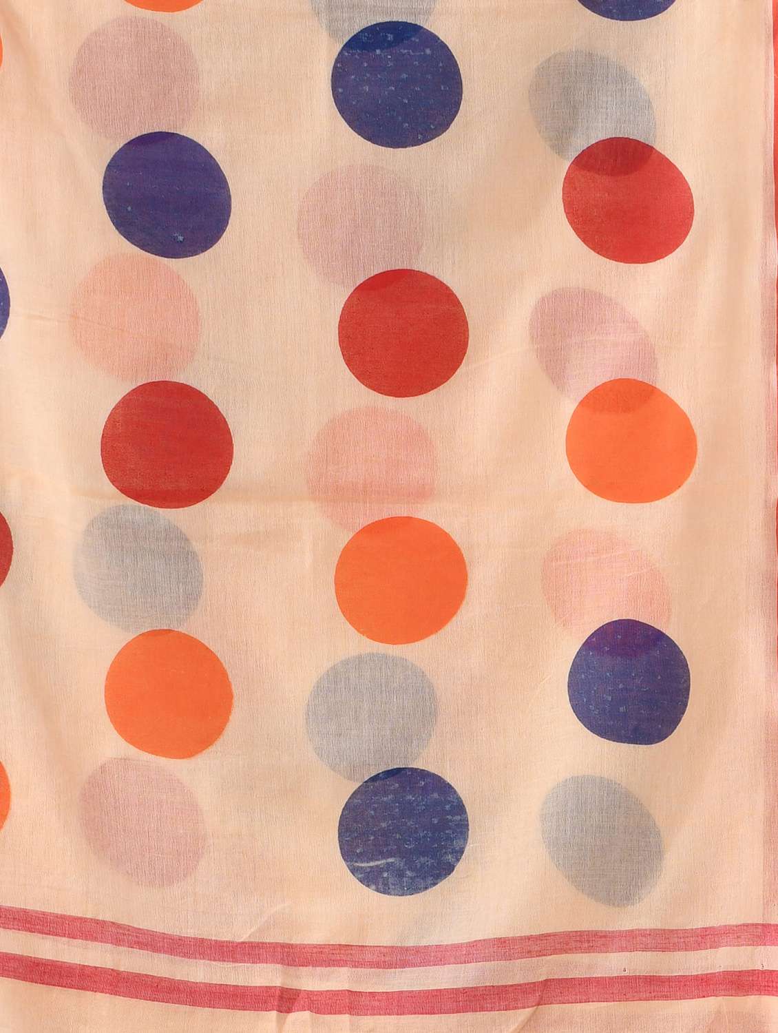 women polka dot printed saree - 22144959 - Standard Image - 5