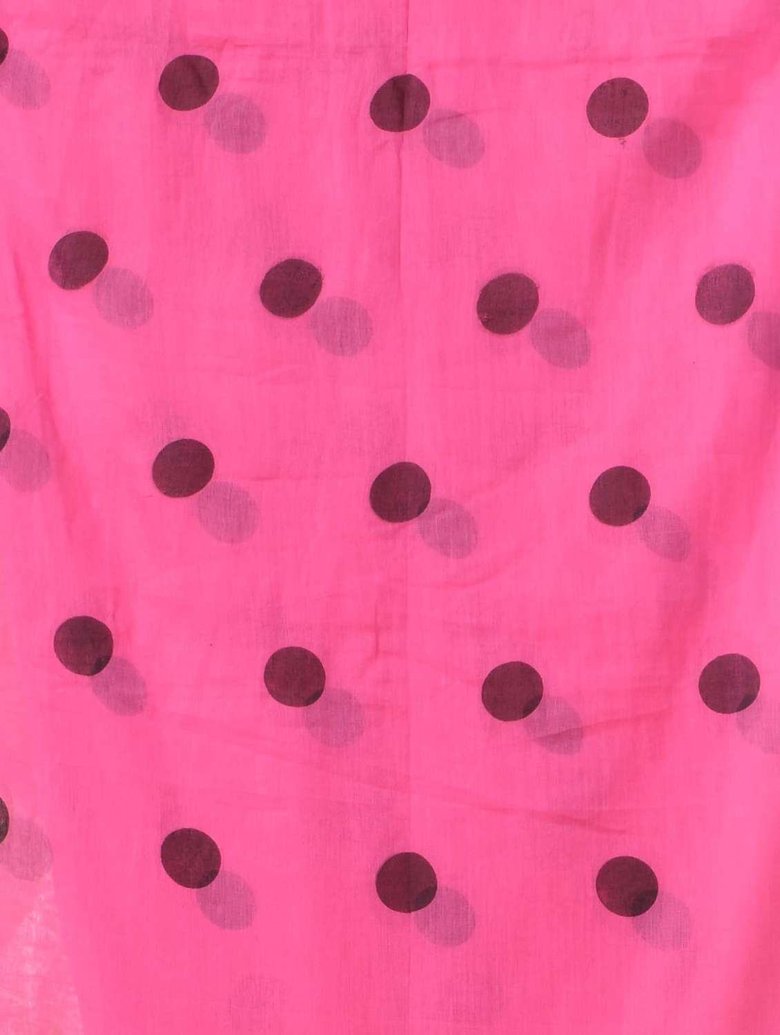 women polka dot printed saree - 22144962 -  Standard Image - 5