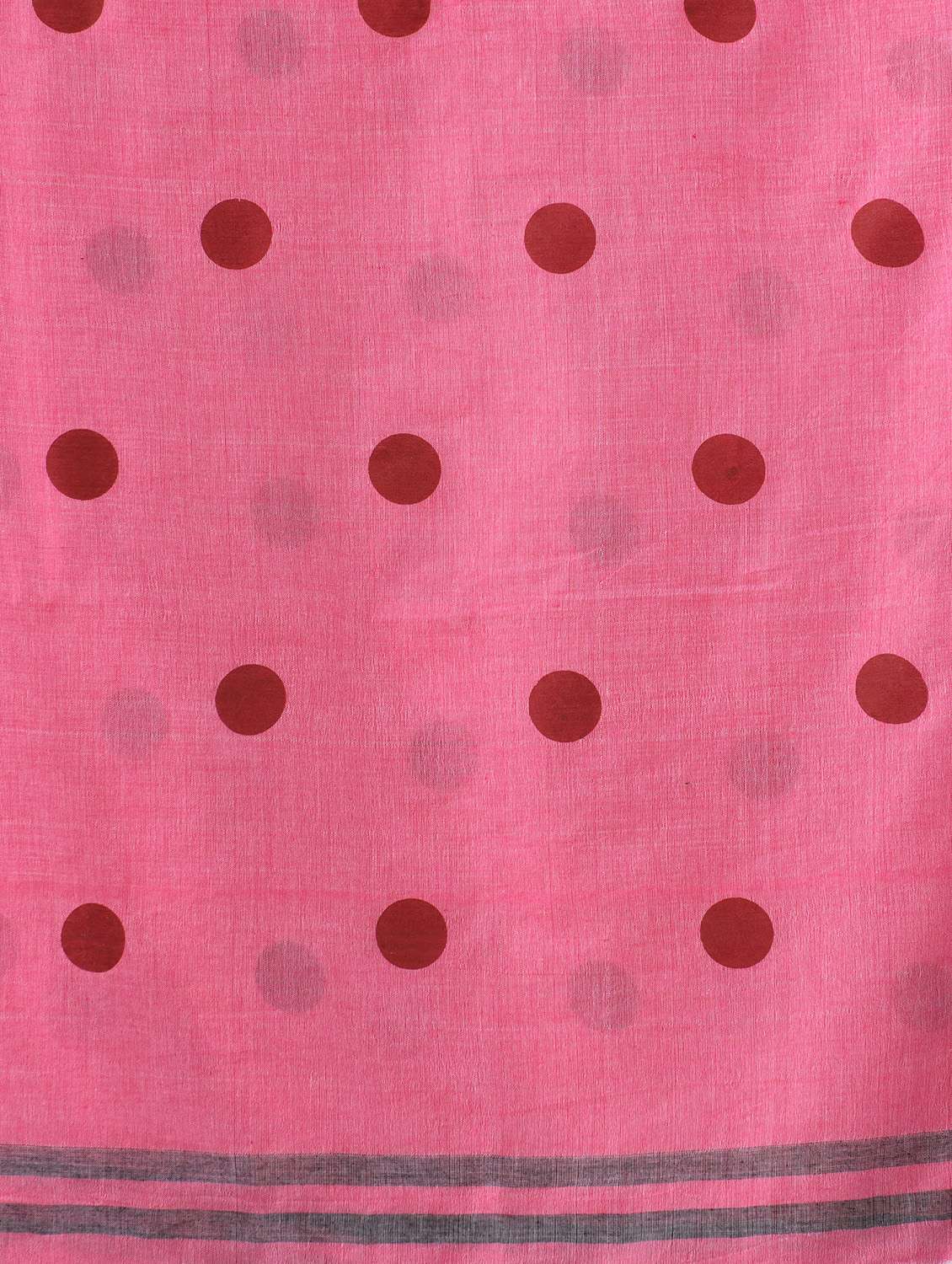 women polka dot printed saree - 22144964 -  Standard Image - 5