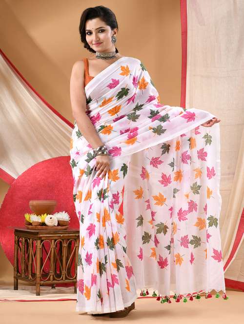 women printed casual wear saree - 22144968 -  Standard Image - 0