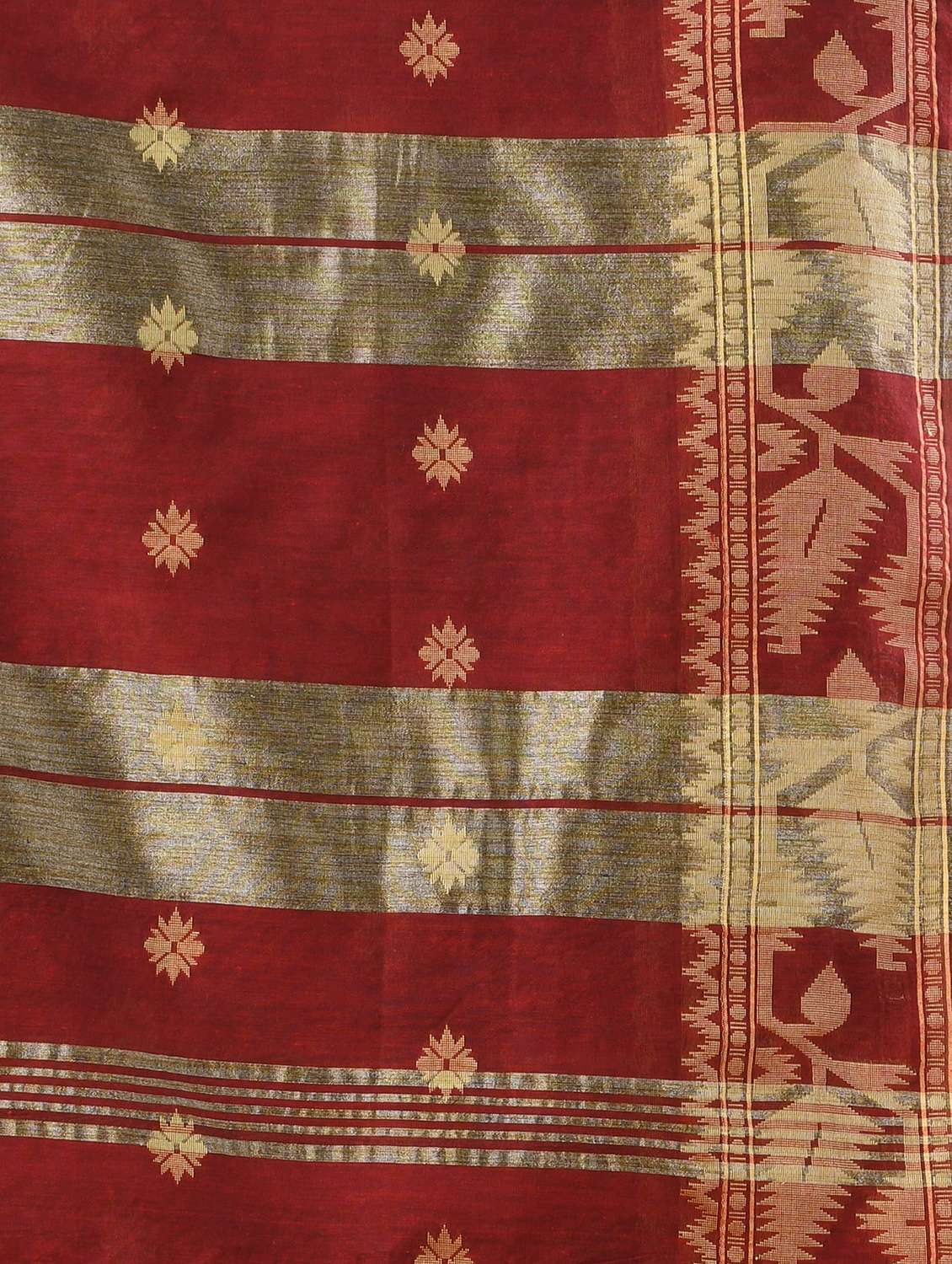 women self design handloom saree with blouse - 22144978 - Standard Image - 5