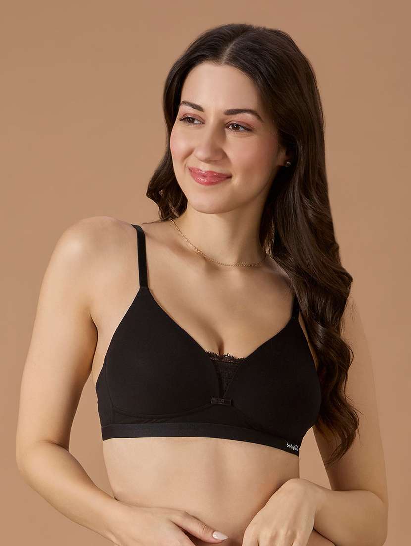 women pack of 2 solid non-wired lightly padded bra - 22145337 -  Standard Image - 3