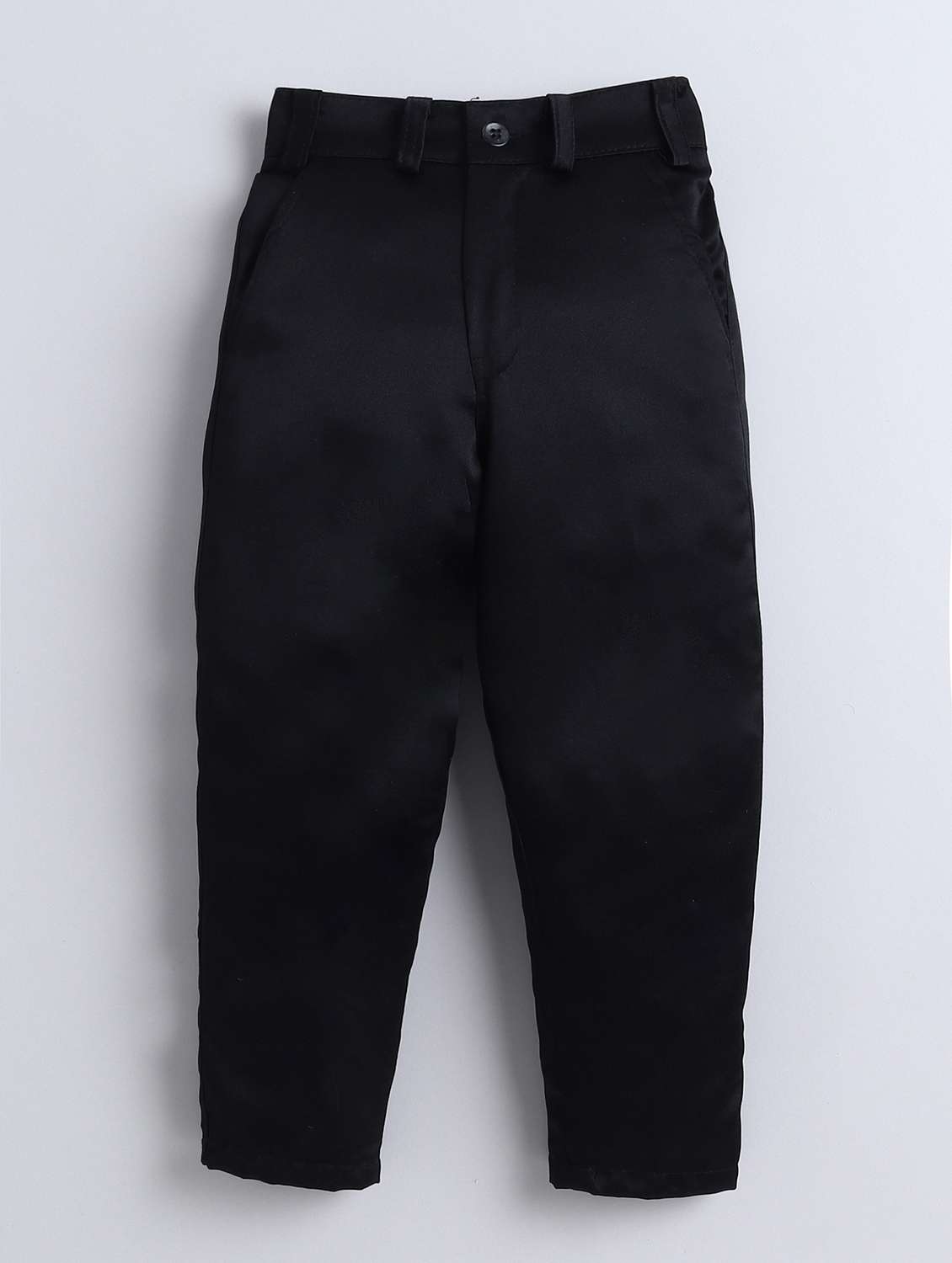 boys solid long sleeve shirt and trouser set - 22145700 -  Standard Image - 3