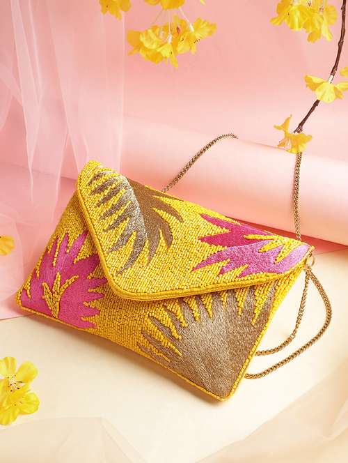 embroidered sling bag for women - 22145739 -  Standard Image - 0