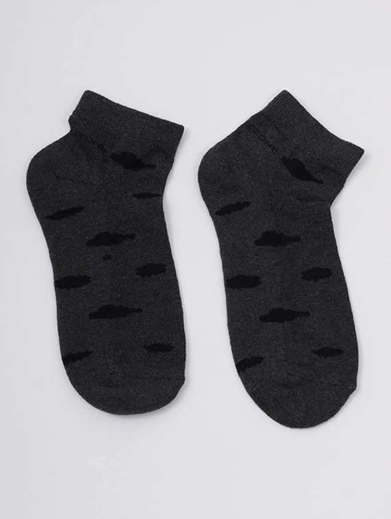 women printed ankle length socks