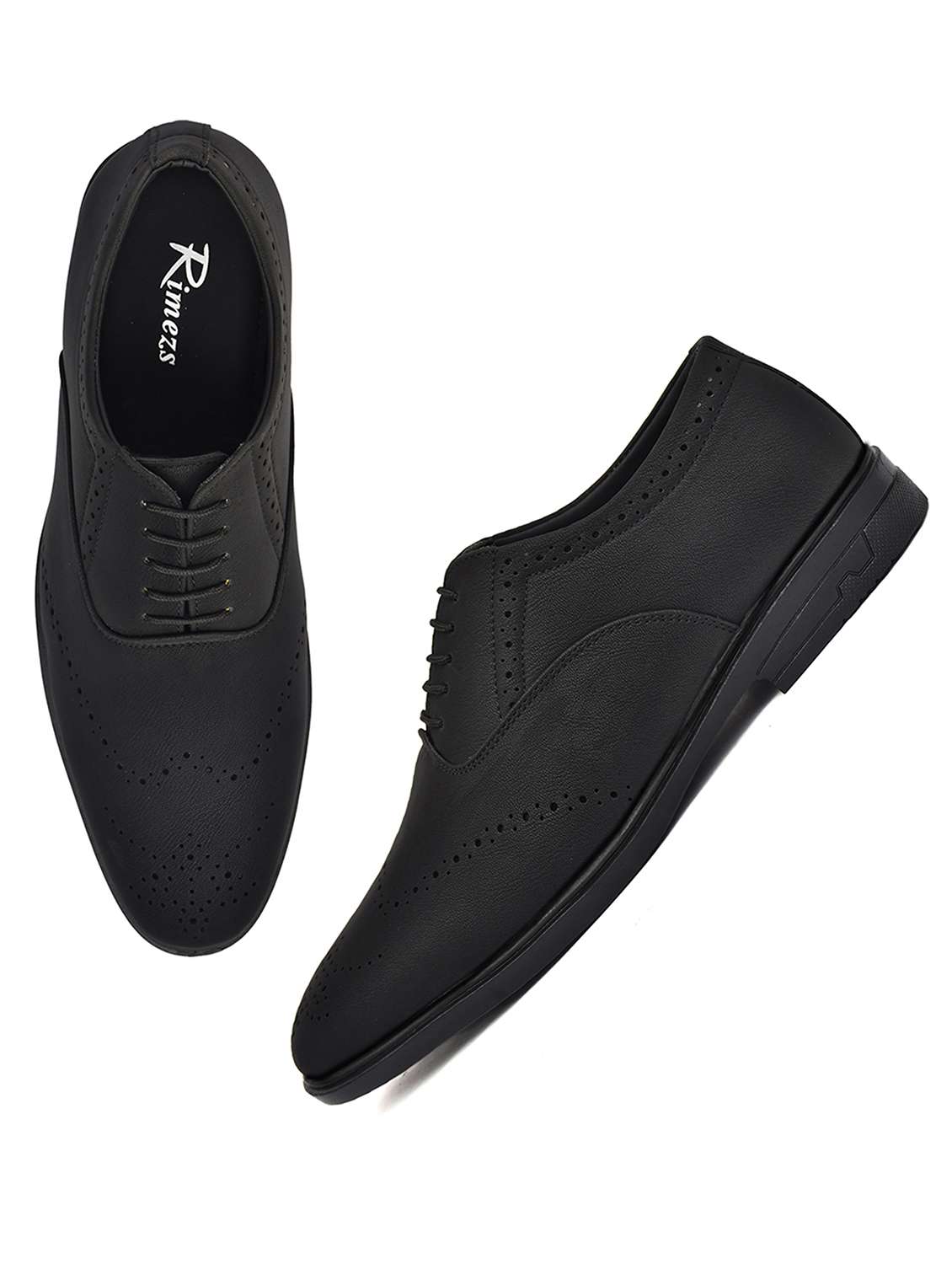 men black lace up brouge - 22146120 -  Standard Image - 3
