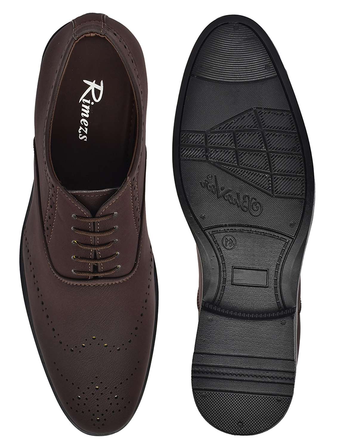 men brown lace up brouge - 22146121 -  Standard Image - 5