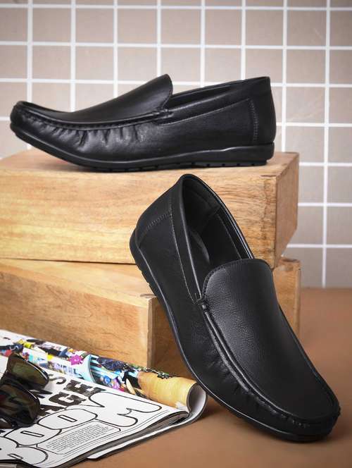 men black slip on loafer - 22146249 -  Standard Image - 0
