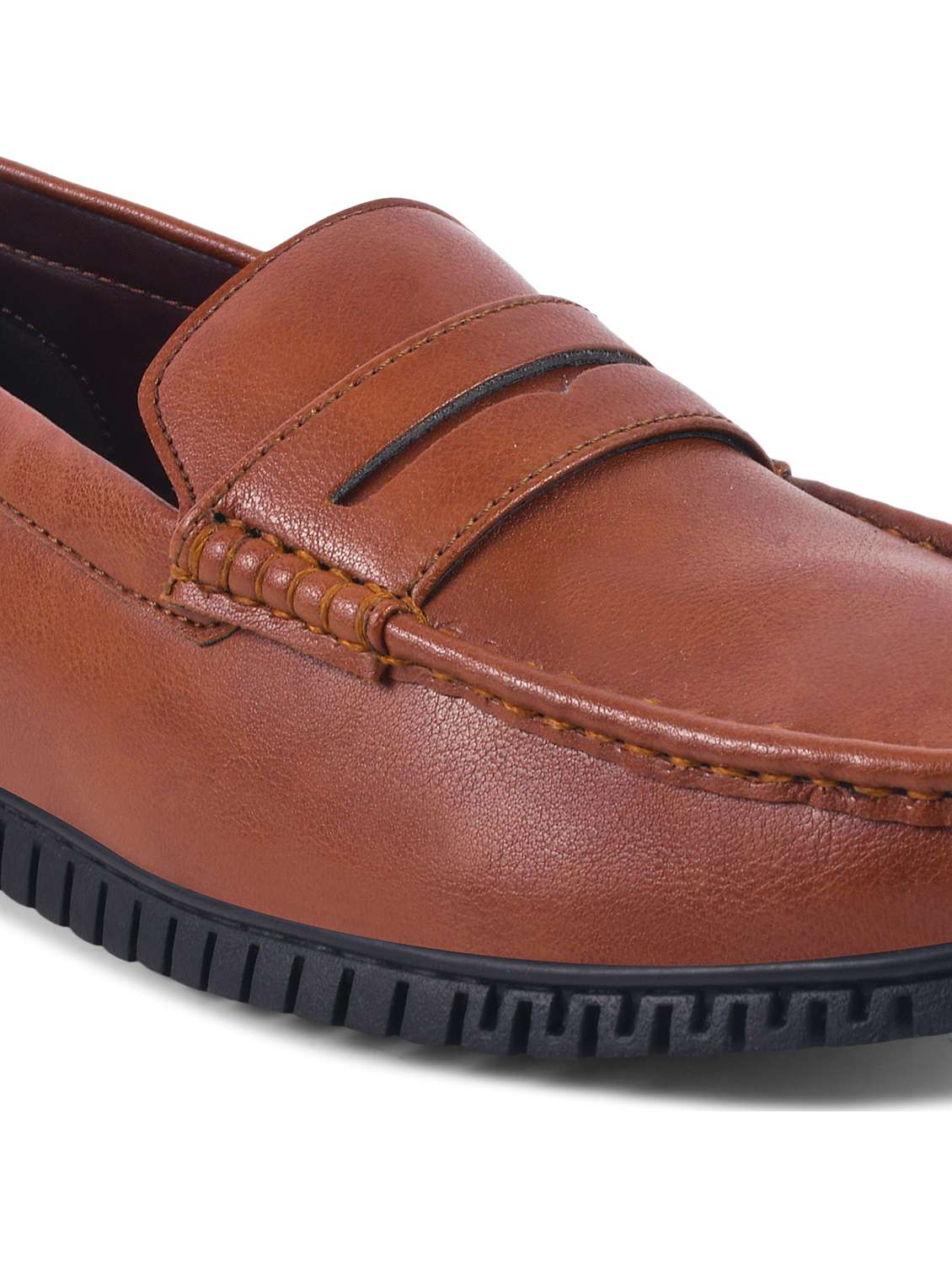 men brown slip on loafer - 22146252 -  Standard Image - 5