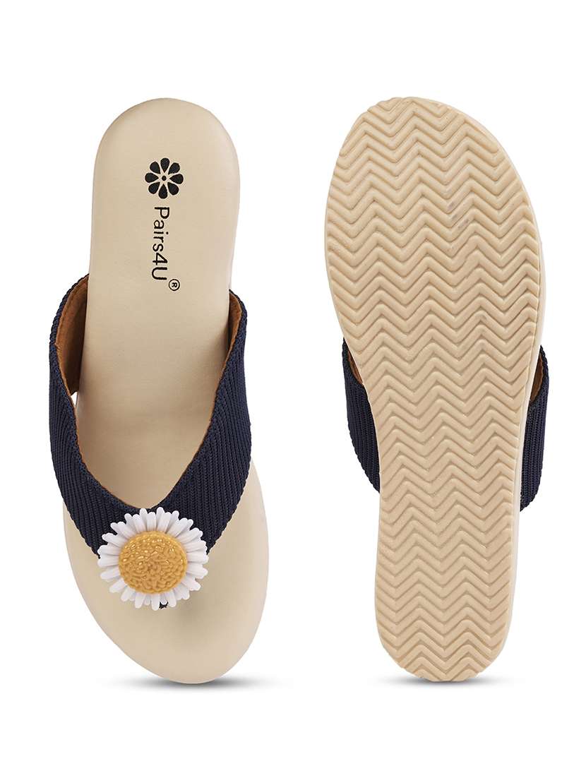 women textured open toe platform wedges - 22146552 - Standard Image - 5