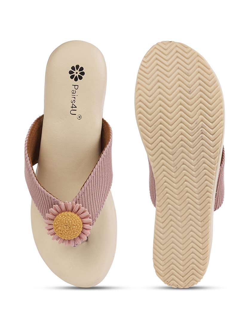 women textured open toe platform wedges - 22146554 - Standard Image - 5