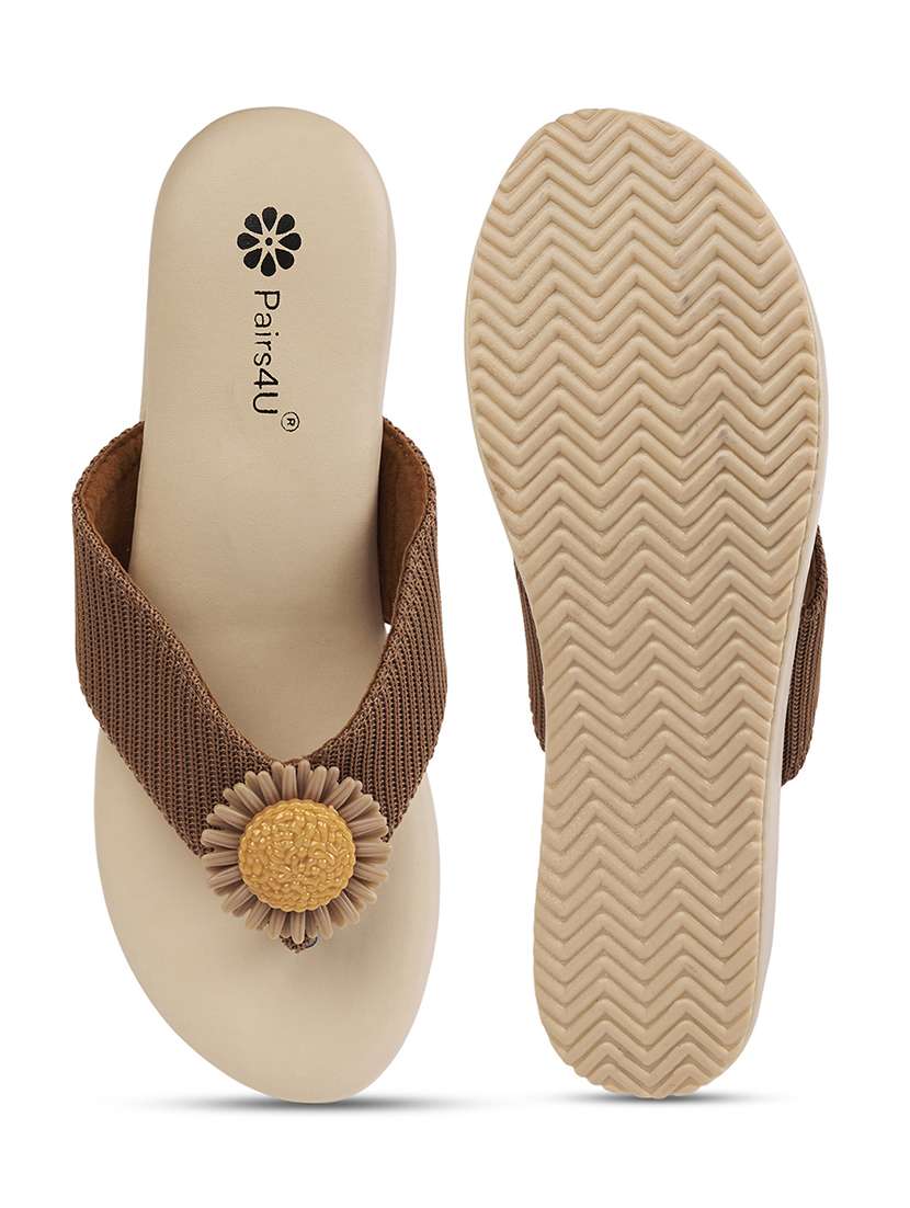 women textured open toe platform wedges - 22146555 -  Standard Image - 5