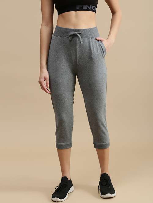 women solid mid rise yoga pants - 22146960 -  Standard Image - 0