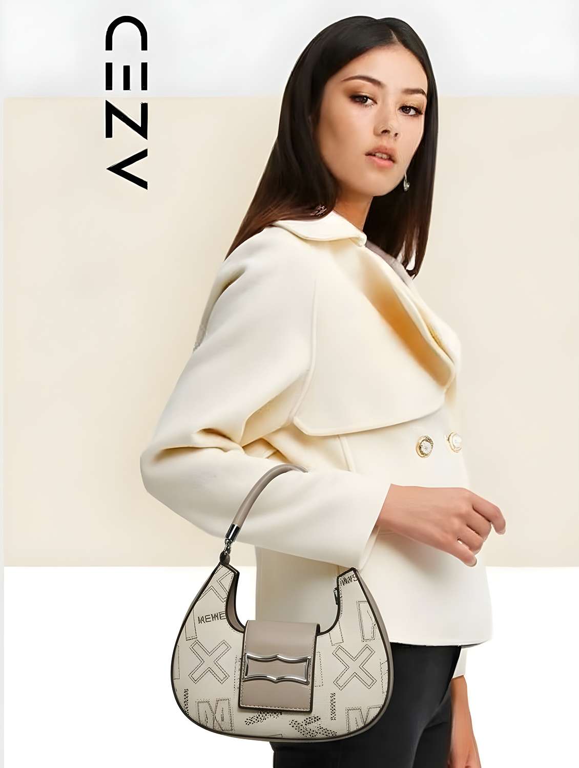 printed sling bag with adjustable strap - 22147343 -  Standard Image - 5