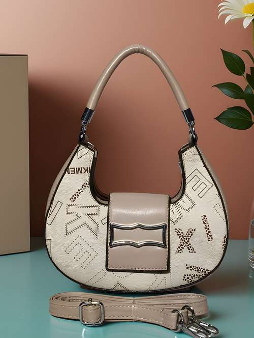 printed sling bag with adjustable strap - 22147345 -  Standard Image - 0