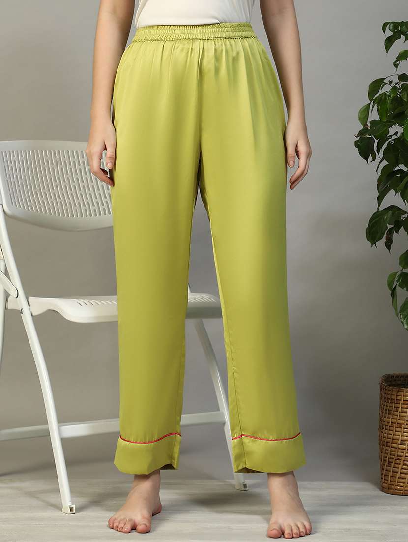 women soldi mid rise lounge wear pajama