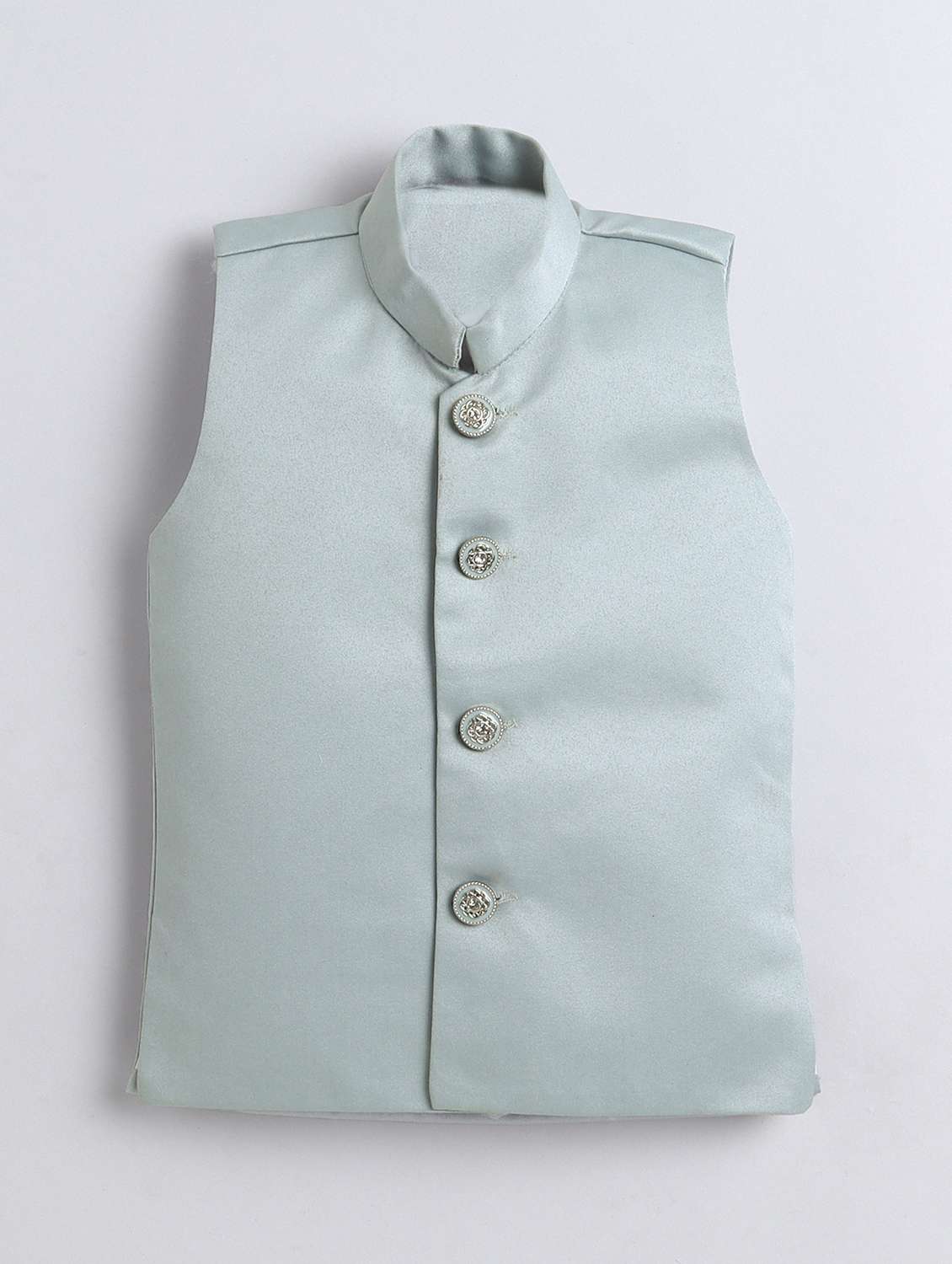 boys self designed long sleeve sherwani set - 22147592 -  Standard Image - 3