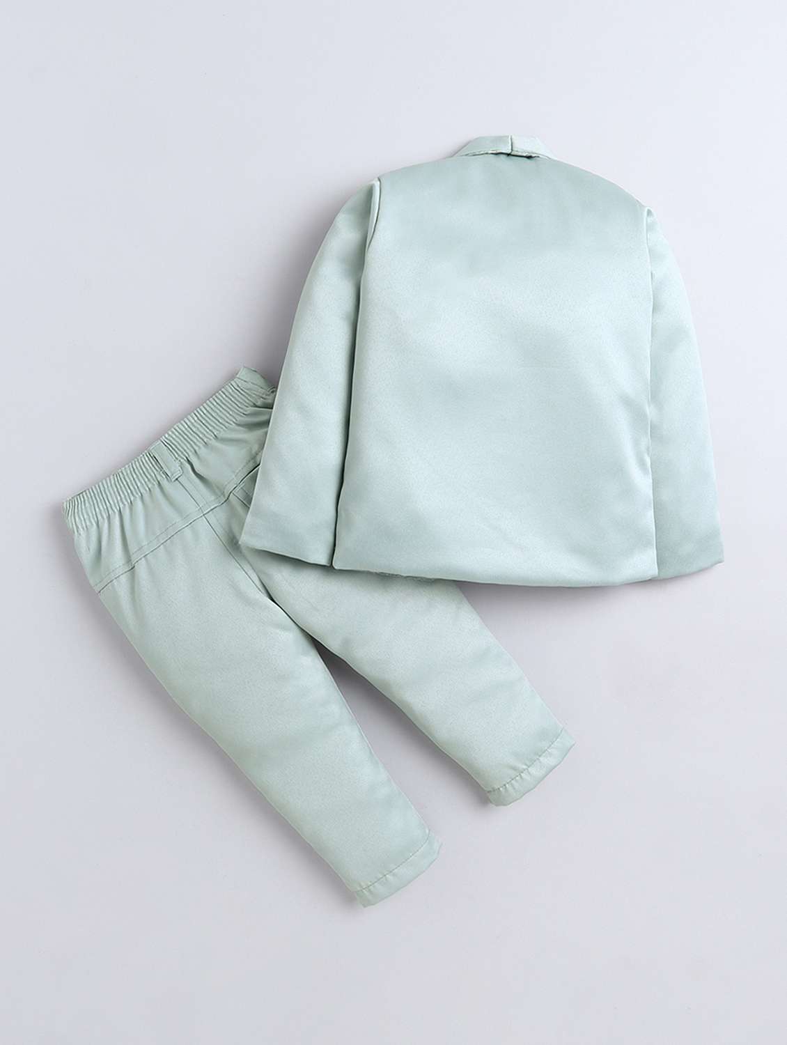 boys self designed blazer and trouser with shirt set - 22147669 -  Standard Image - 5