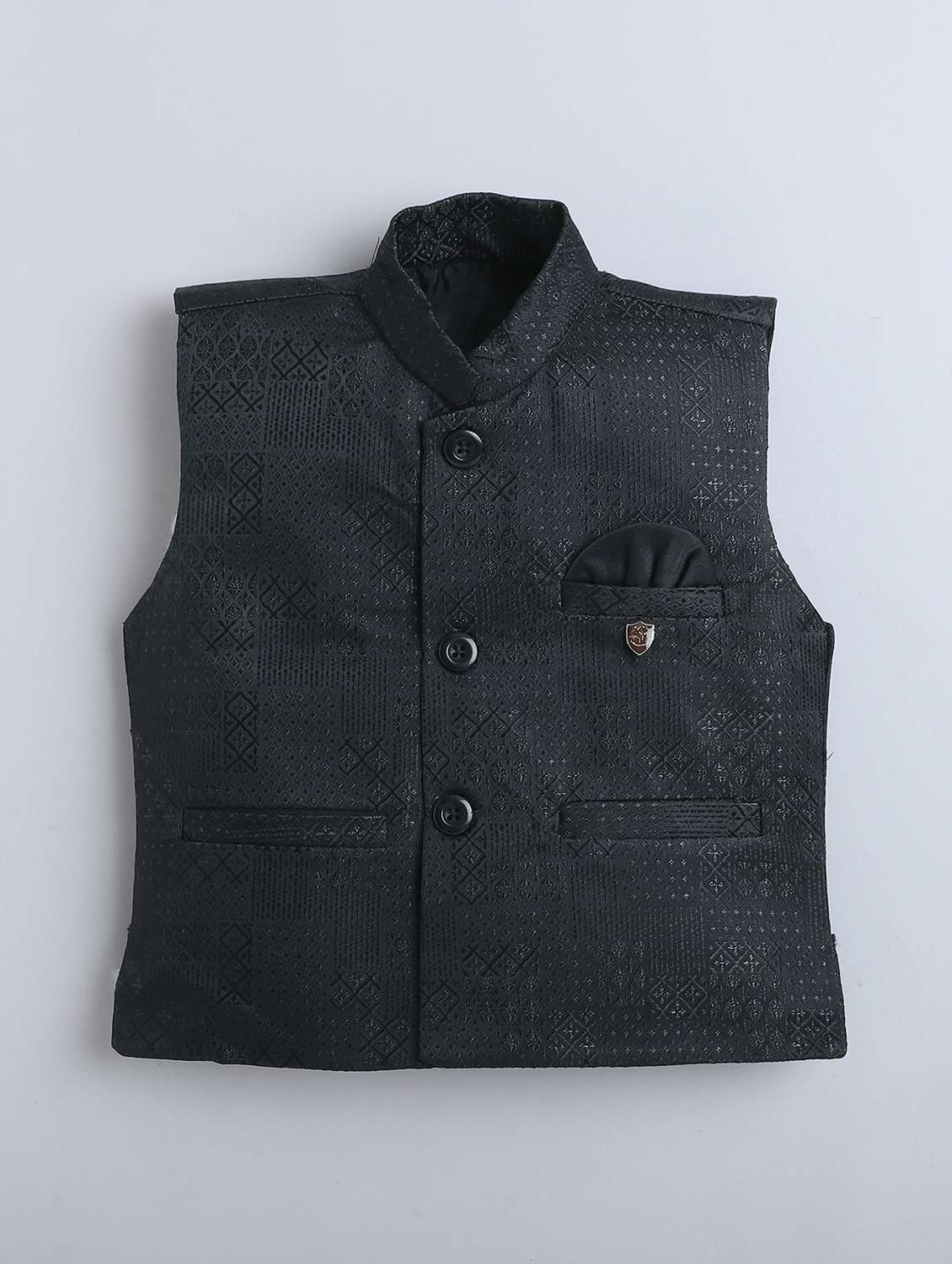 boys self design 3 piece suit set - 22147673 -  Standard Image - 3