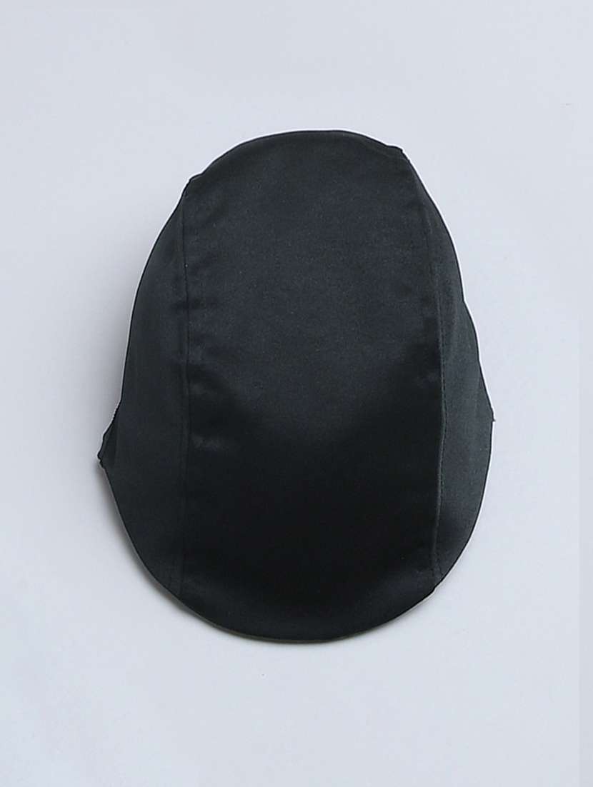 boys solid shirt & trouser with cap set - 22147676 -  Standard Image - 5