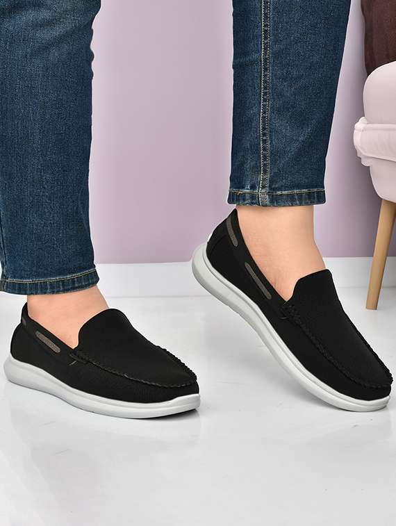 men black slip on loafer - 22147712 - Zoom Image - 0