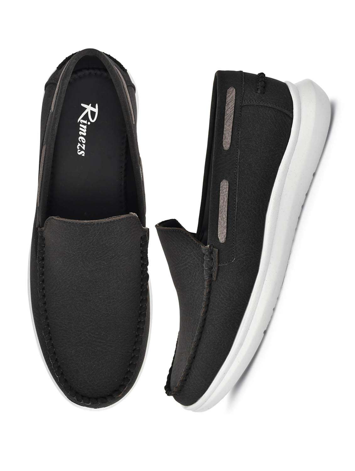men black slip on loafer - 22147712 - Standard Image - 3