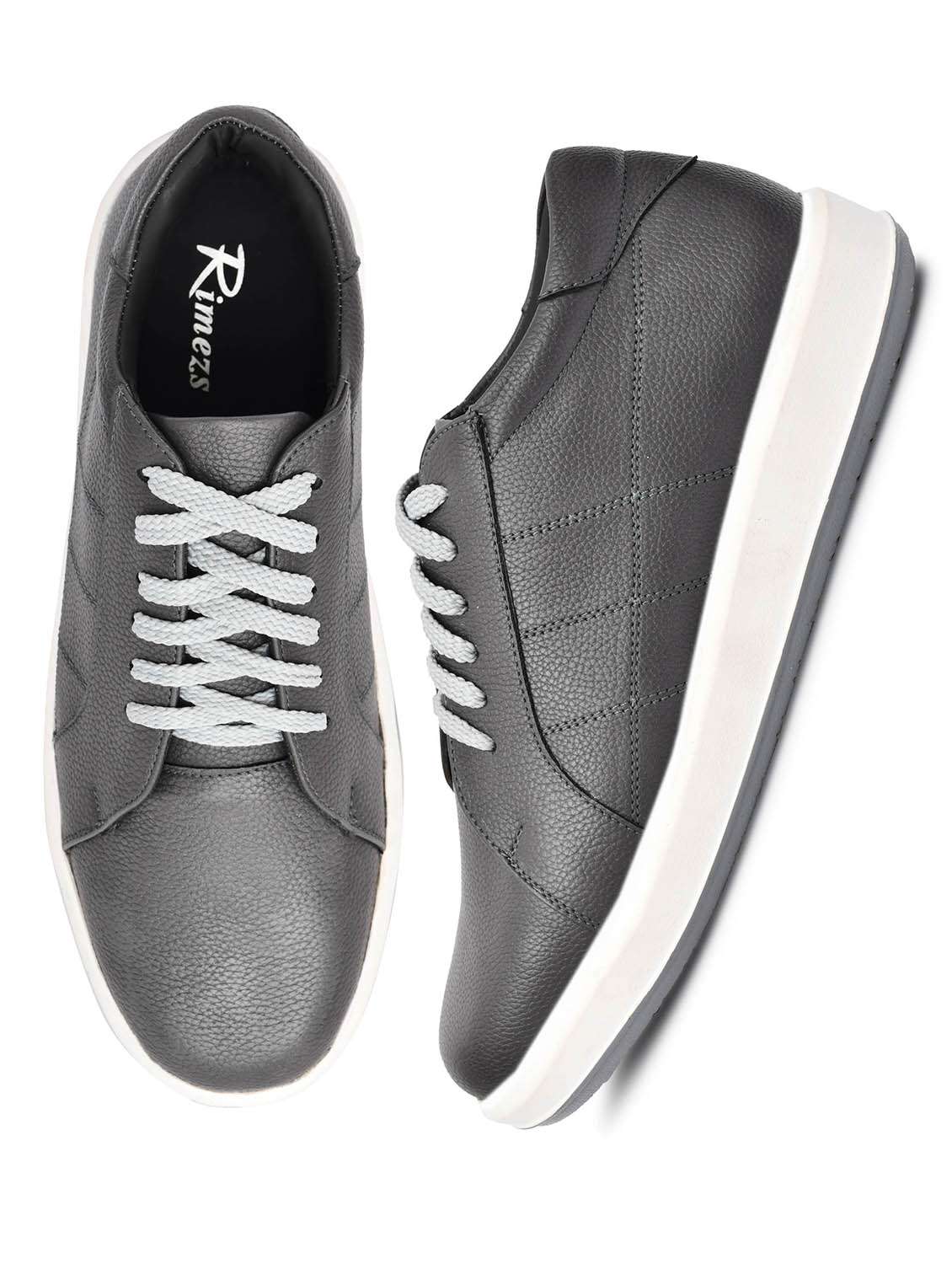 men grey lace-up shoe - 22147714 - Standard Image - 3
