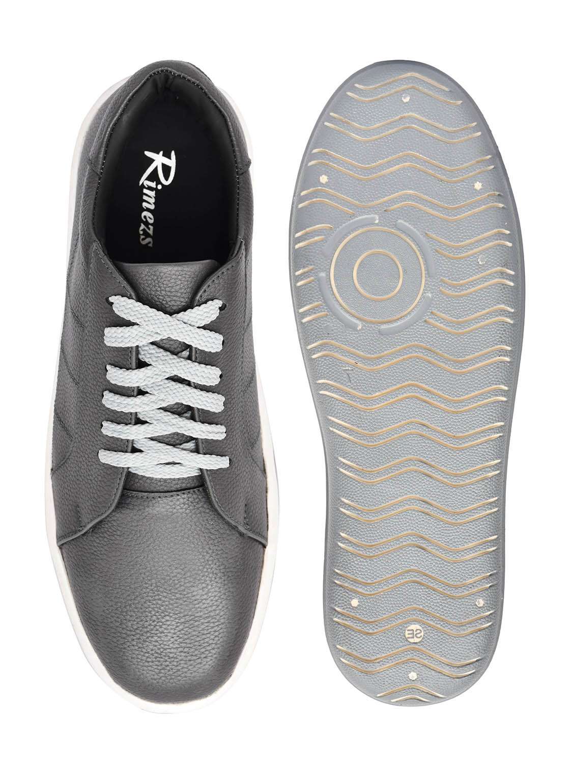 men grey lace-up shoe - 22147714 - Standard Image - 5