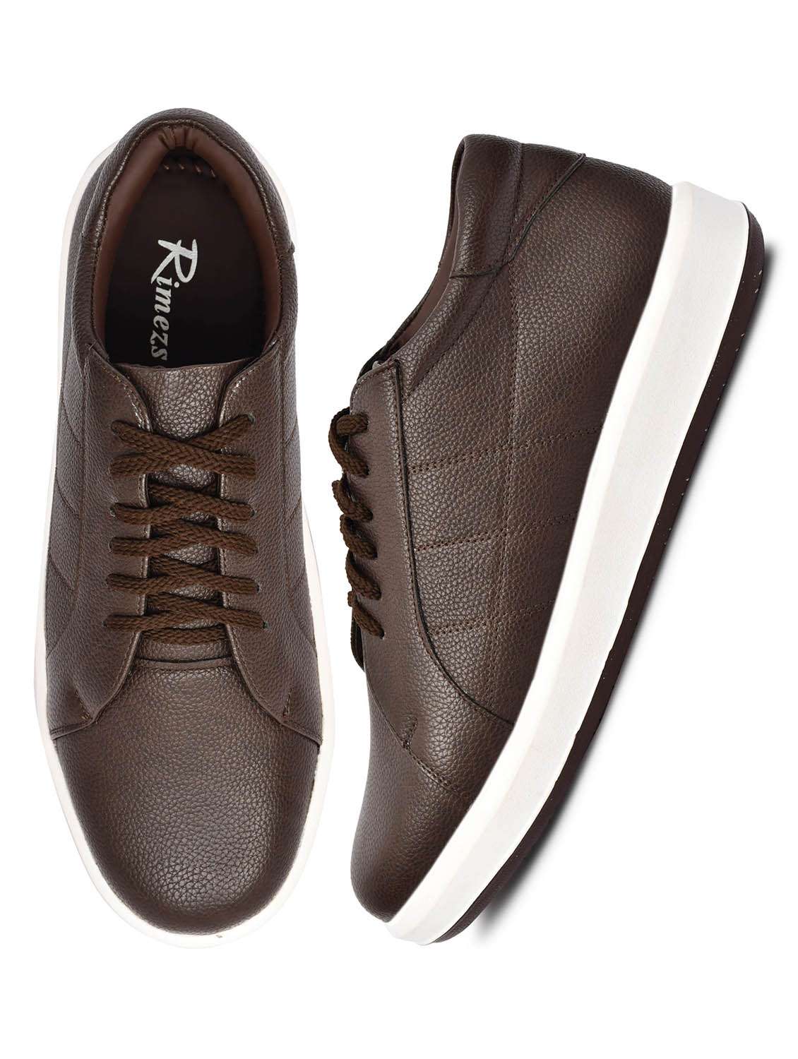 men brown lace-up shoe - 22147715 -  Standard Image - 3