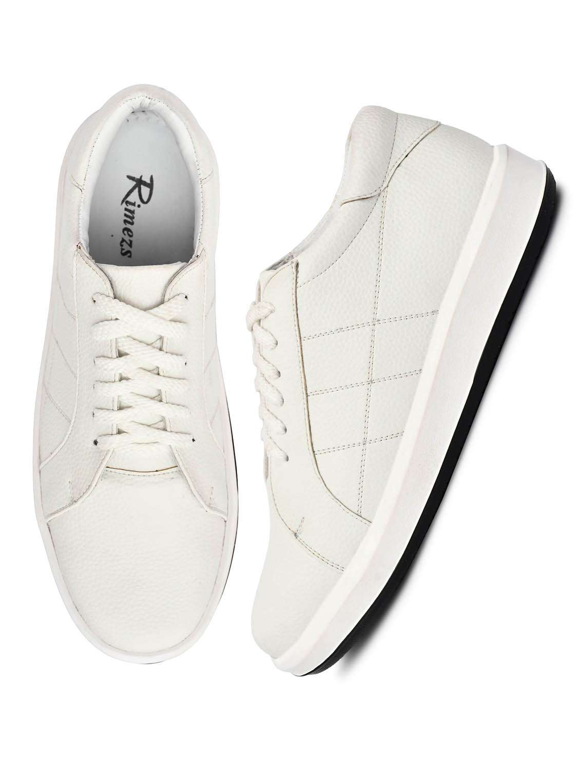 men white lace-up shoe - 22147716 -  Standard Image - 3