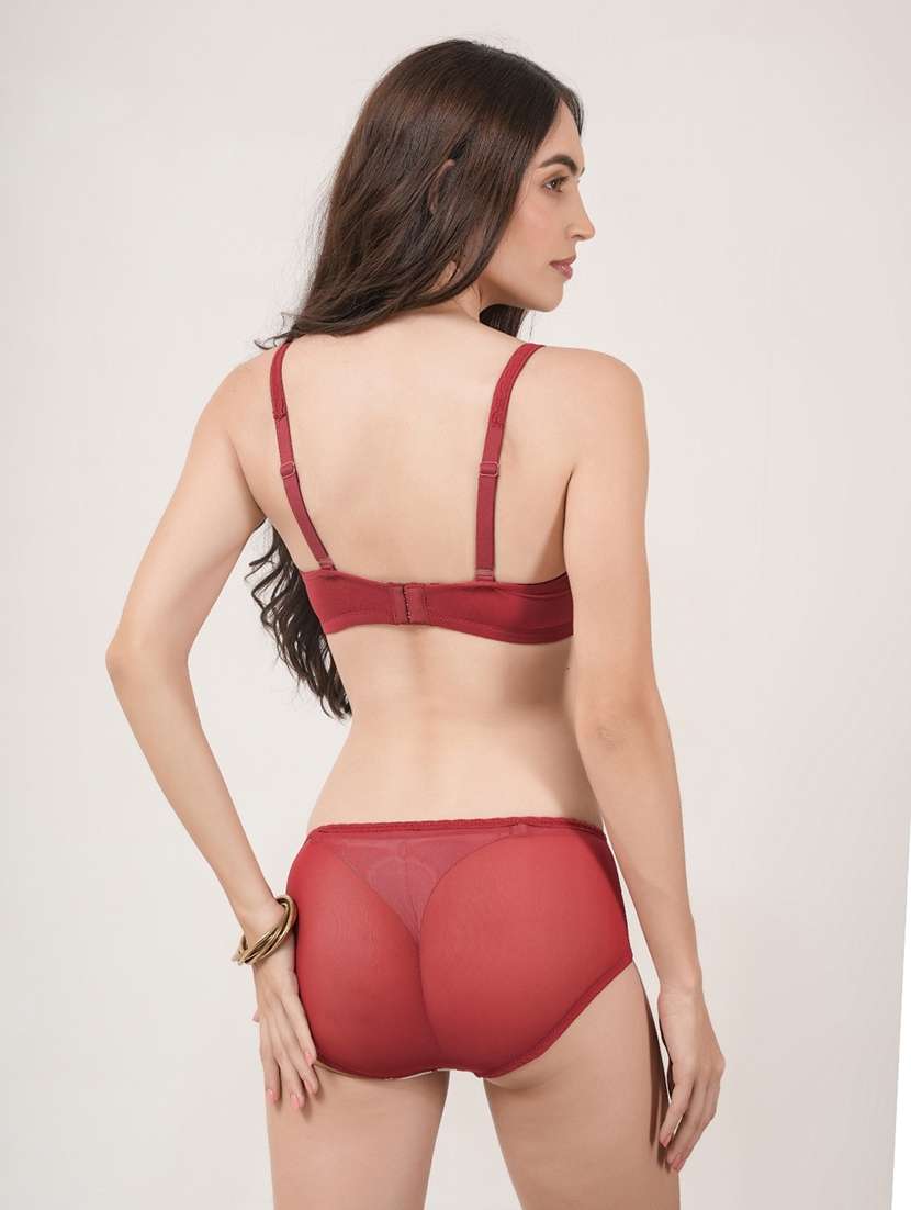 women printed bra and panty set - 22148135 -  Standard Image - 3