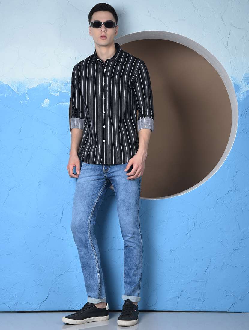 men washed low rise slim fit jeans - 22148236 -  Standard Image - 5
