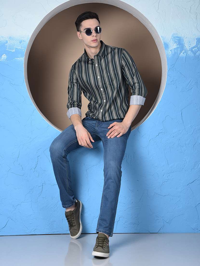 men washed low rise slim fit jeans - 22148239 -  Standard Image - 5