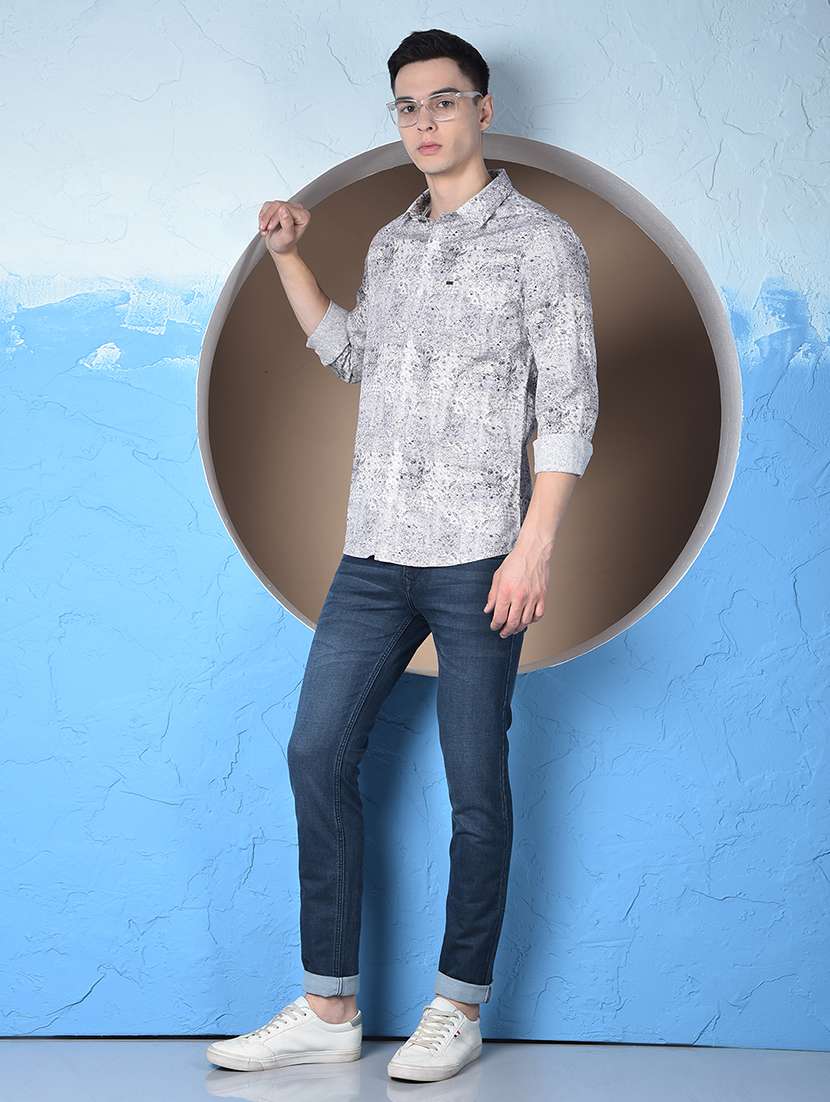 men washed low rise slim fit jeans - 22148240 -  Standard Image - 5