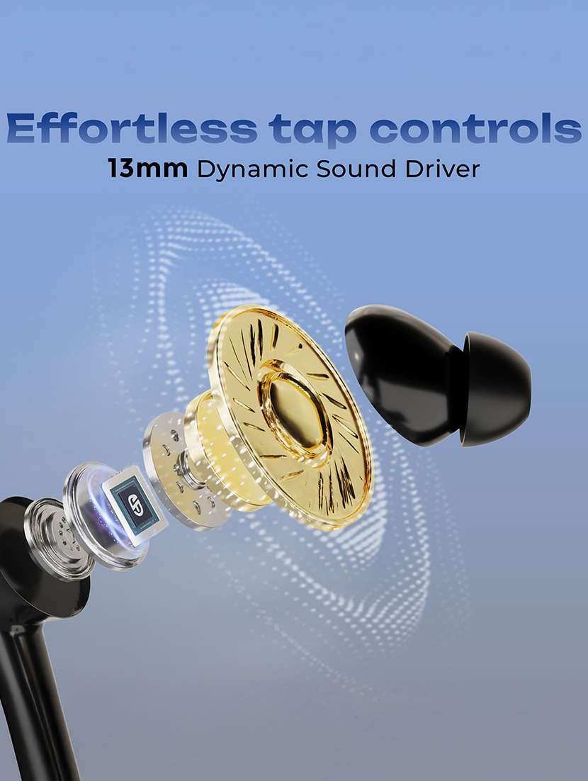 snapup snapods s512 ion true wireless in-ear earbuds (midnight black) - 22153664 -  Standard Image - 3