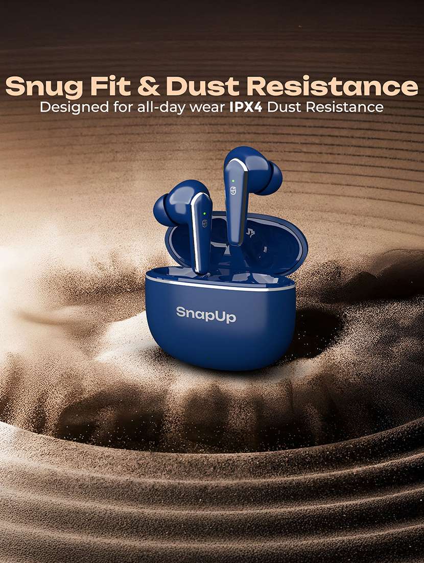 snapup snapods s512 ion true wireless in-ear earbuds (slay blue) - 22153665 -  Standard Image - 8