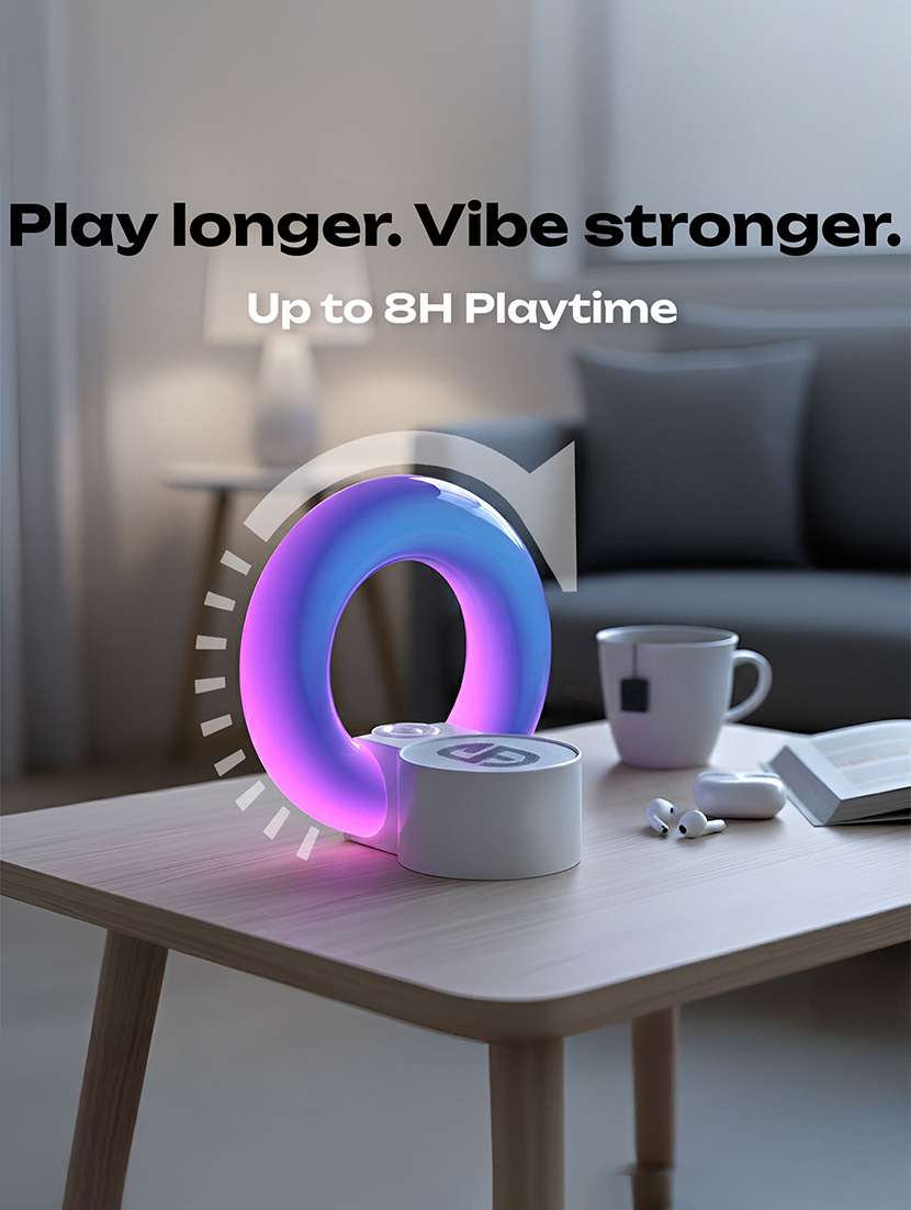 snapup groove halo portable bluetooth speaker (ivory) - 22153776 -  Standard Image - 5