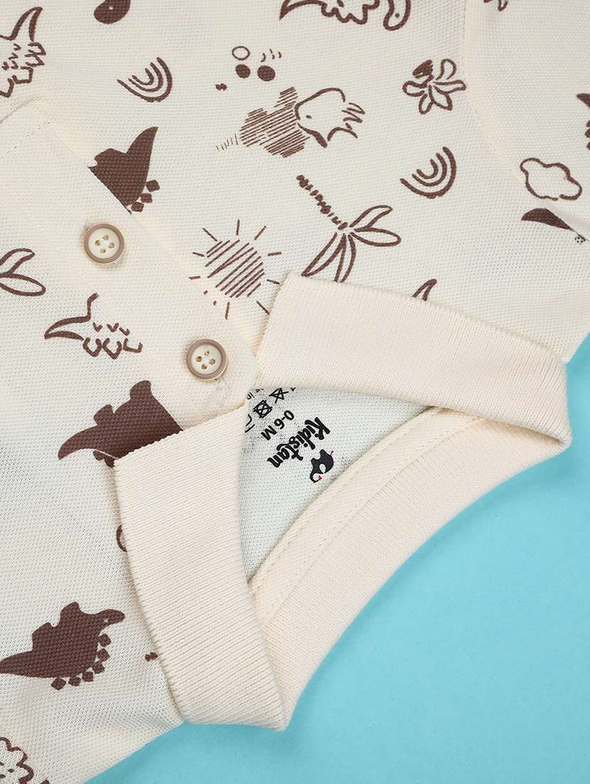 boys printed short sleeve polo t-shirt - 22154400 -  Standard Image - 3