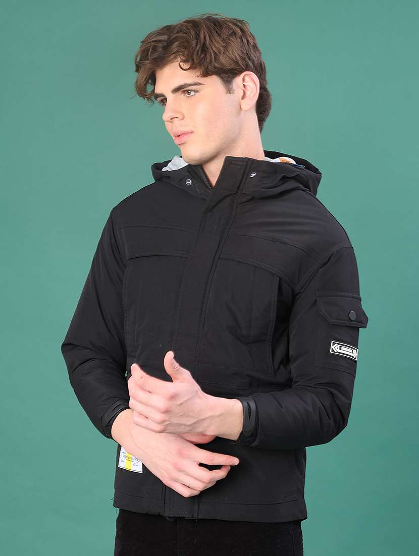 men solid long sleeve lightweight bomber jacket - 22154869 -  Standard Image - 3