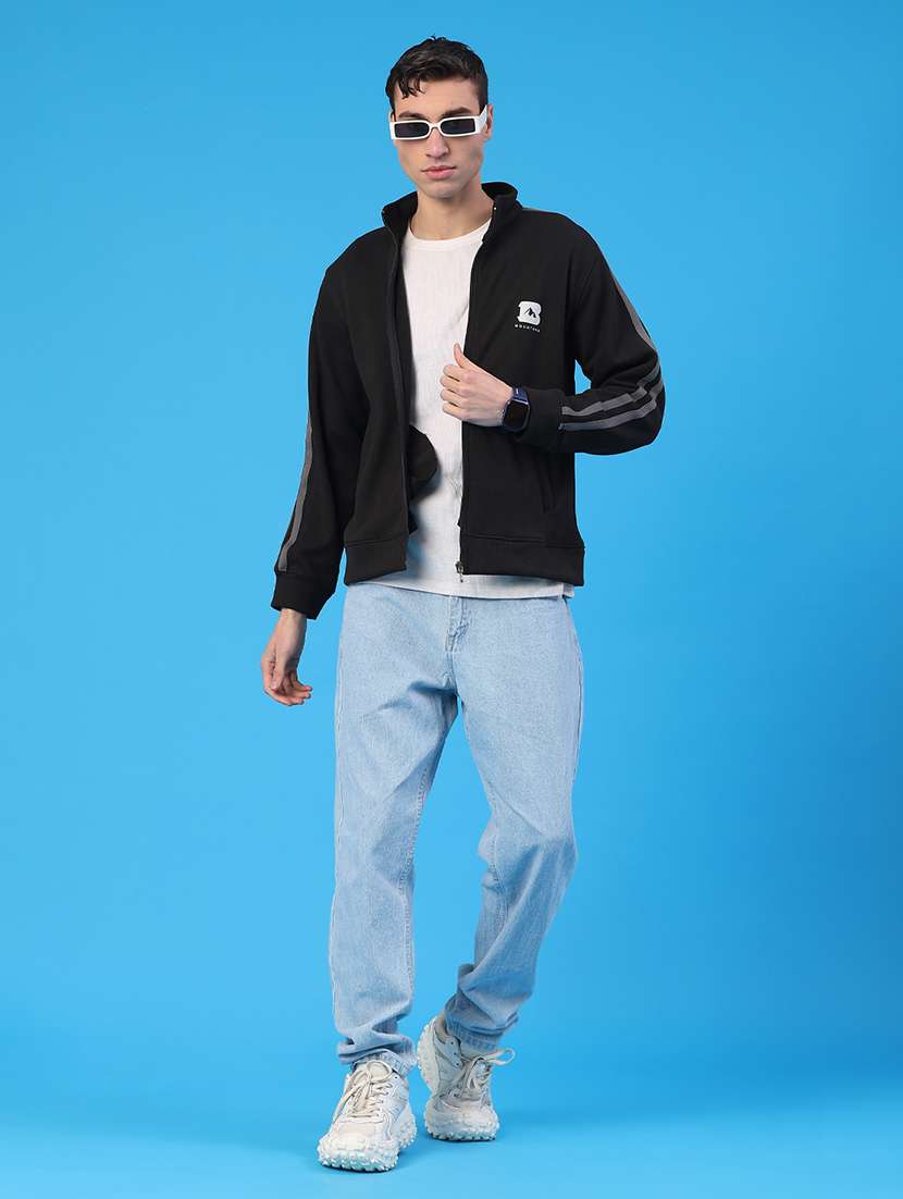 men solid long sleeve sweatshirt - 22155256 -  Standard Image - 5