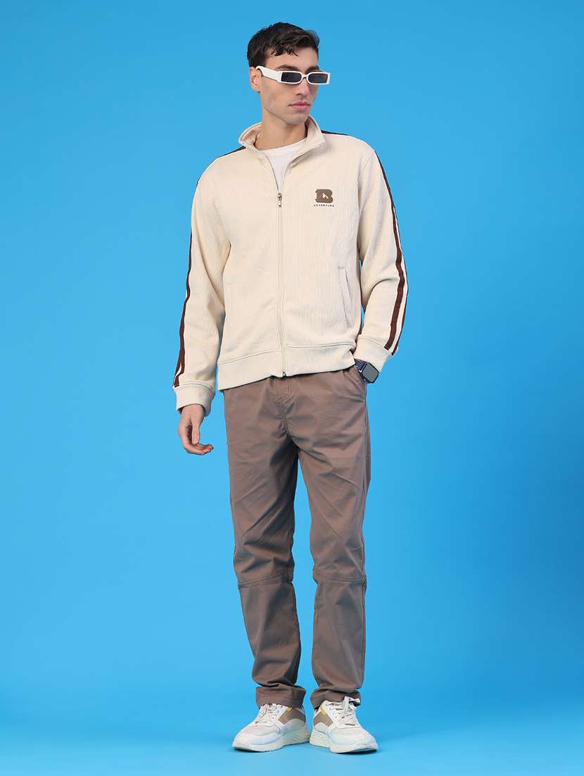 men solid long sleeve sweatshirt - 22155257 -  Standard Image - 5