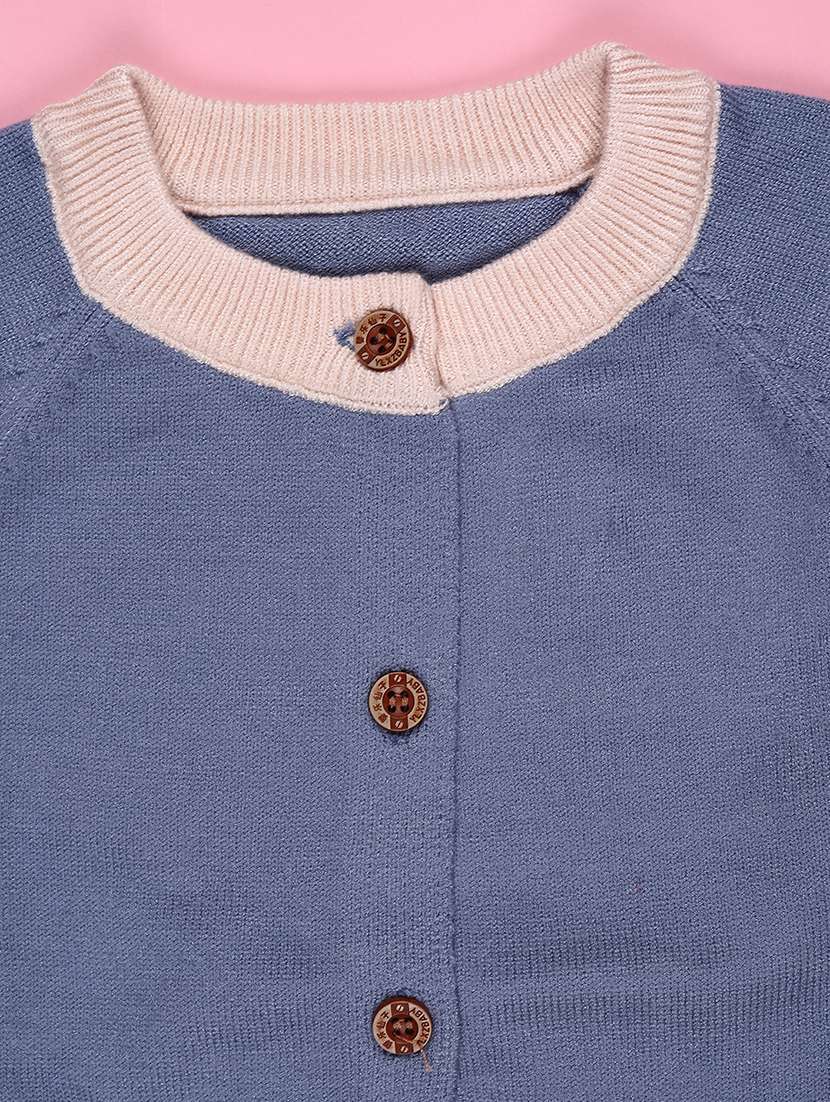 boys color block long sleeve sweater - 22155260 -  Standard Image - 3