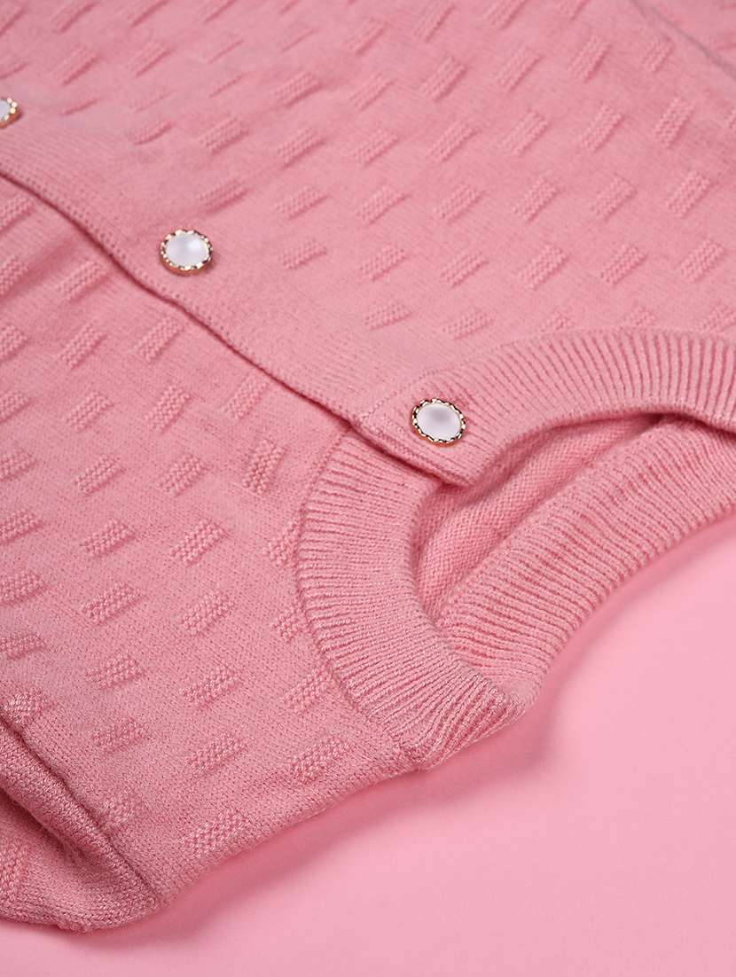 girls self designed long sleeve cardigan - 22155416 -  Standard Image - 3